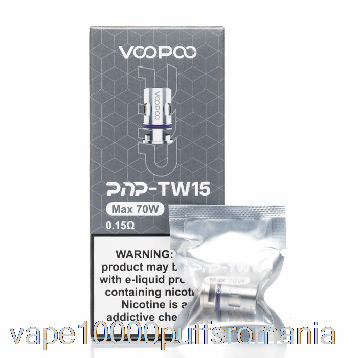 Bobine De Schimb Vape Romania Voopoo Pnp 0,15ohm Bobine De Plasă Pnp-tw15